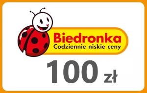 Biedronka 100 zł - Karta podarunkowa