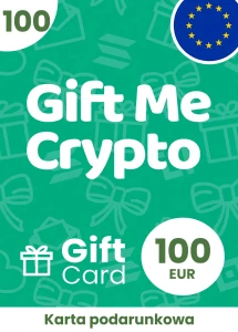 Gift Me Crypto 100 Euro / Karta podarunkowa / Gift Card
