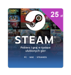 STEAM 25 zł - PL + Global