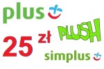 Doładowanie Plus 25 zł