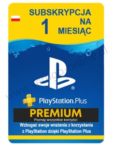 Playstation Plus - Premium - 1 miesiąc PSN + 23 zł Gratis !